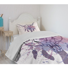 Dreamcatcher in Watercolor Bedspread Set