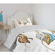 Watercolor Bedspread Set