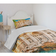 Fountain Di Trevi Tourist Bedspread Set