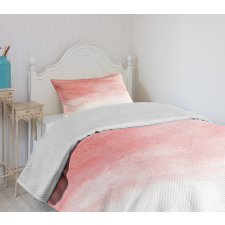 Watercolor Ombre Brush Bedspread Set
