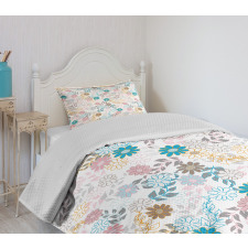 Pastel Daisies Bedspread Set