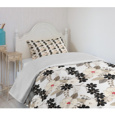 Exotic Tropical Petals Bedspread Set