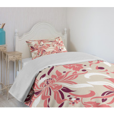 Pastel Florets Bedspread Set