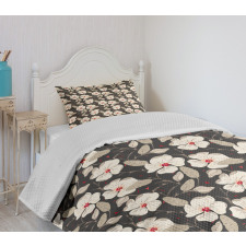 Poppy Flowers Nature Bedspread Set