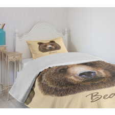 Strong Wild Beast Animal Bedspread Set