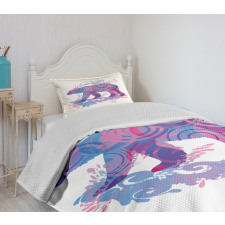 Abstract Fantasy Bedspread Set