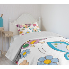 Baby Butterfly Couple Bedspread Set