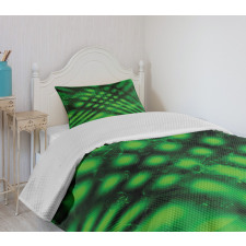 Psychedelic Blurry Bedspread Set