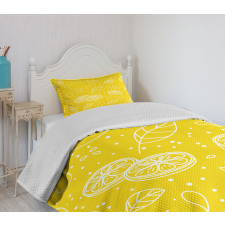 Juicy Lemons Bedspread Set