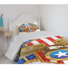 Freedom Flag Bedspread Set