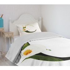 Calla Lilly Flower Bedspread Set