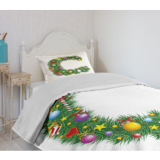 Celebration Design Bedspread Set