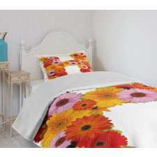 Summer Vibes Letter Bedspread Set