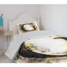 Blaze Alphabet Burnt Bedspread Set