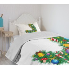 Uppercase Christmas Bedspread Set