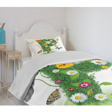 Lively Summer Wings Bedspread Set