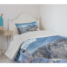 Bavaran Alps Germany Bedspread Set