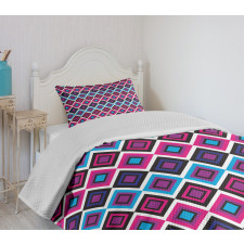 Psychedelic Lines Bedspread Set