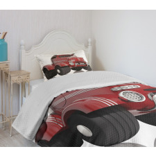 Realistic Kids Toy Design Bedspread Set