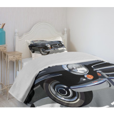 Classical Retro Vehicle Bedspread Set