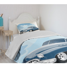 Old School Vintage Auto Bedspread Set