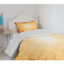 Striped Dotted Seasonal Bedspread Set