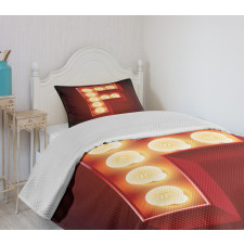 Capital F Casino Disco Bedspread Set