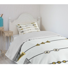 Retro Elements Bedspread Set