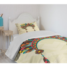 Vintage Headband Tribal Bedspread Set