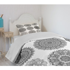 Ottoman Inspired Mandala Bedspread Set