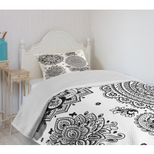 South Ornate Design Bedspread Set