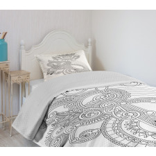 Blossoming Organic Nautre Bedspread Set