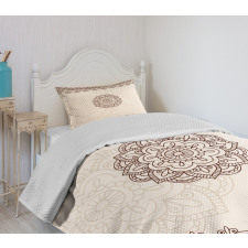 Geometrical Swirls Lines Bedspread Set