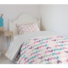 Chevron Zigzag Bedspread Set