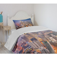 City Skyline District Bedspread Set