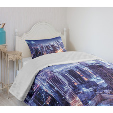 Dubai Downtown Modern UAE Bedspread Set