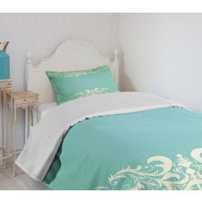 Flora Curlicues Bedspread Set