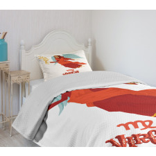 Woman with Wings Dress Bedspread Set
