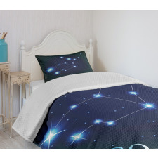 Constellation Stars Space Bedspread Set