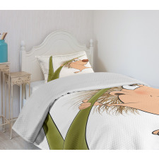 Small Hadgehog Bedspread Set