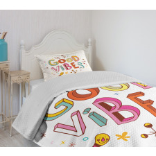 Colorful Fun Kids Bedspread Set