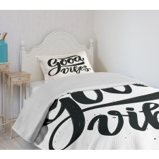 Modern Hand Drawn Bedspread Set