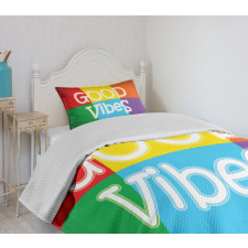 Lively Colors Energy Bedspread Set