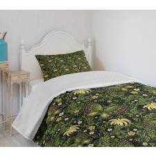 Spring Butterflies Ornate Bedspread Set