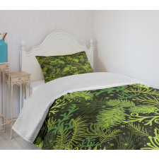 Evergreen Christmas Tree Bedspread Set