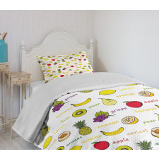 Summer Fresh Eating Bedspread Set