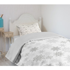 Ornate Crystals of Ice Bedspread Set