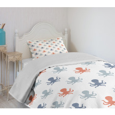 Nautical Silhouettes Bedspread Set