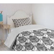 Mythological Scarabs Bedspread Set