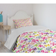 Spring Inspired Fauna Bedspread Set